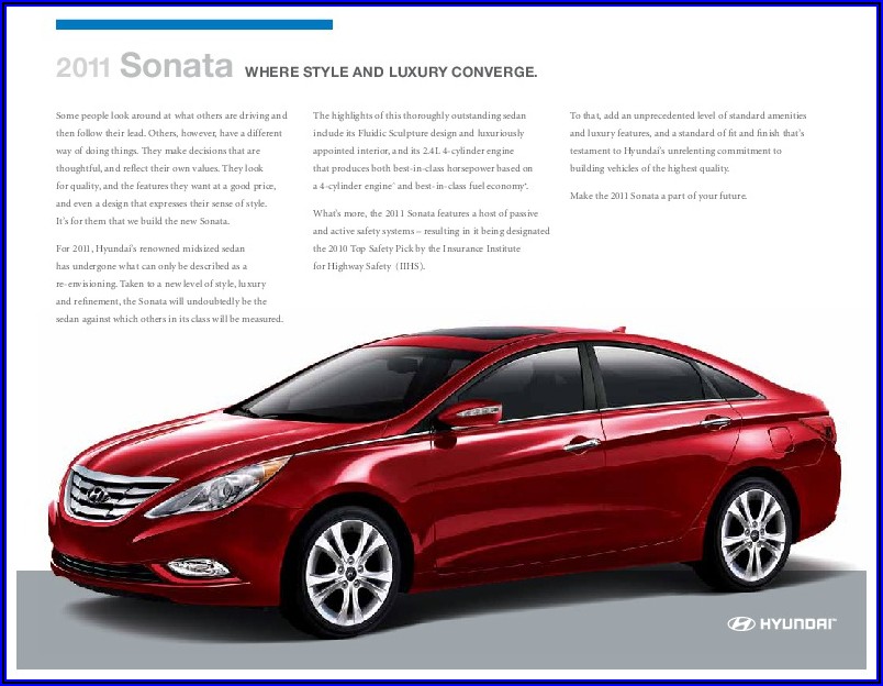 2015 Hyundai Sonata Limited Brochure