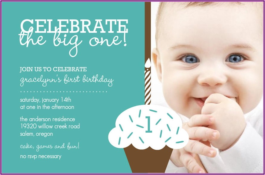 Baby Boy Birthday Invitations Templates Free
