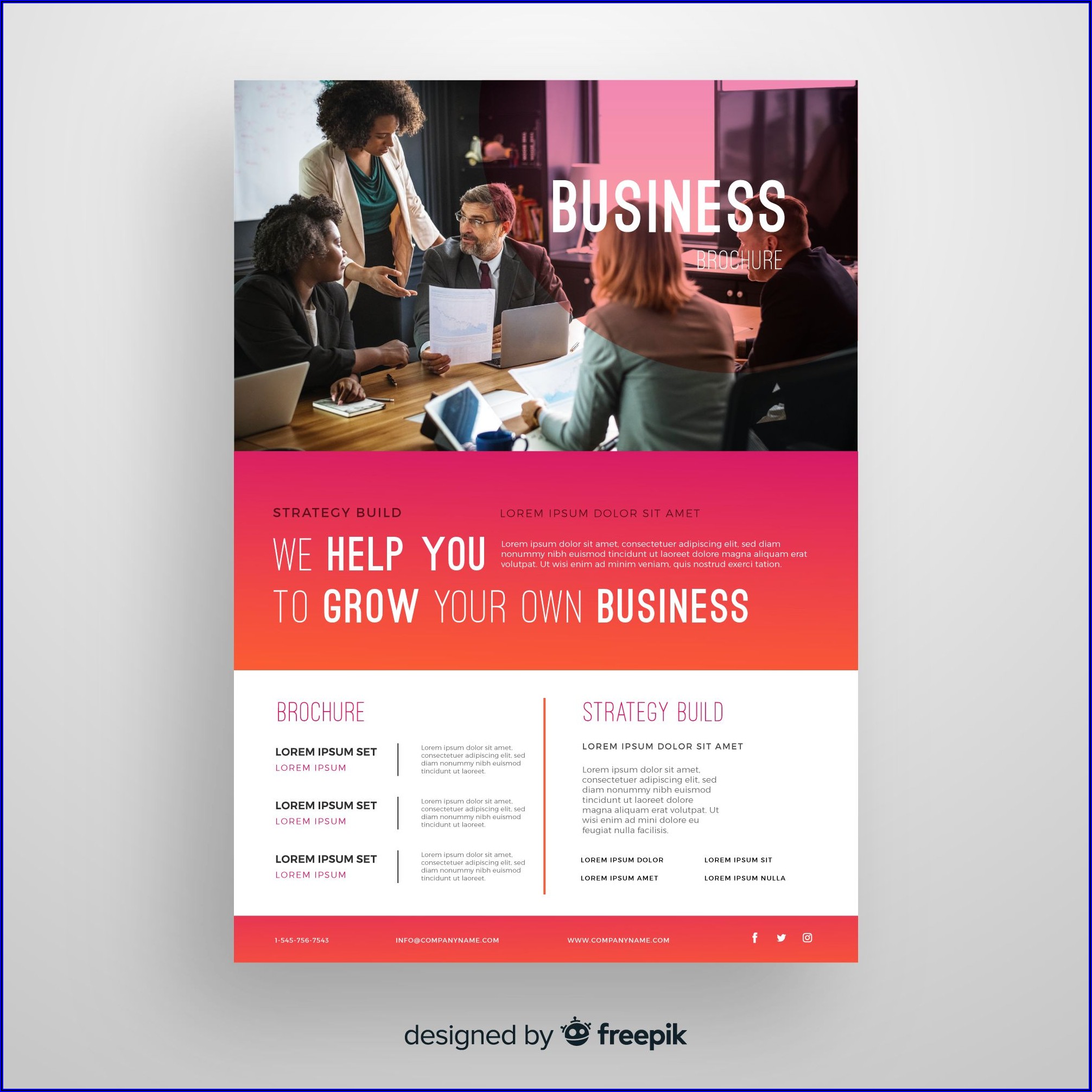Business Flyer Template Free Download Word
