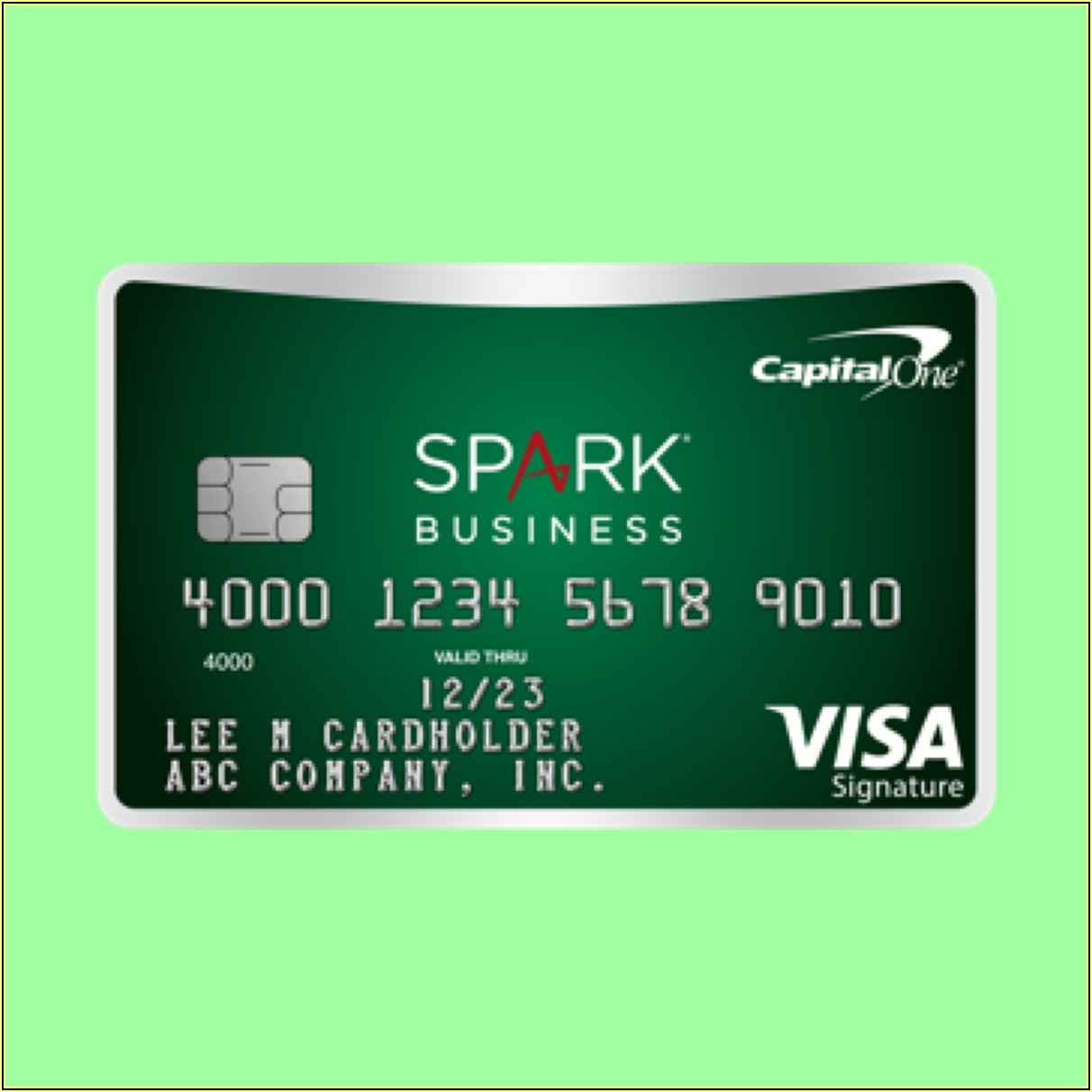 Capital One Visa Signature Business Card