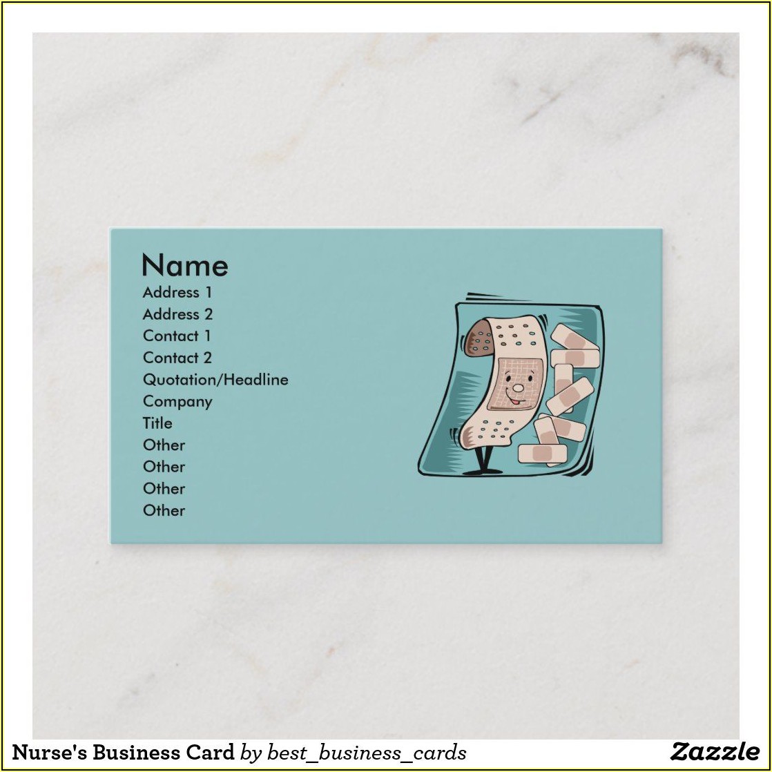 Caregiver Business Card Ideas
