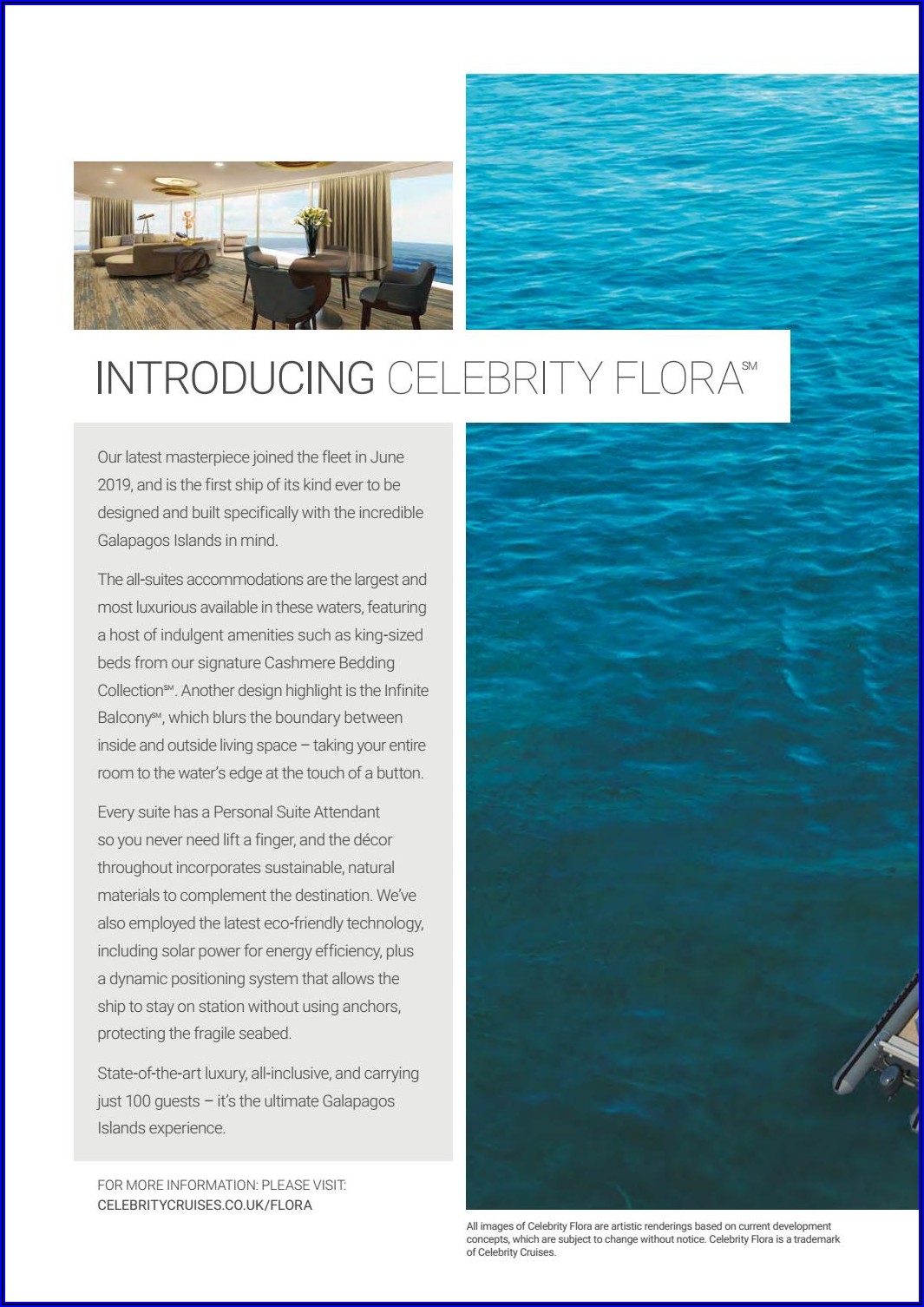 Celebrity Cruises Brochure 2020