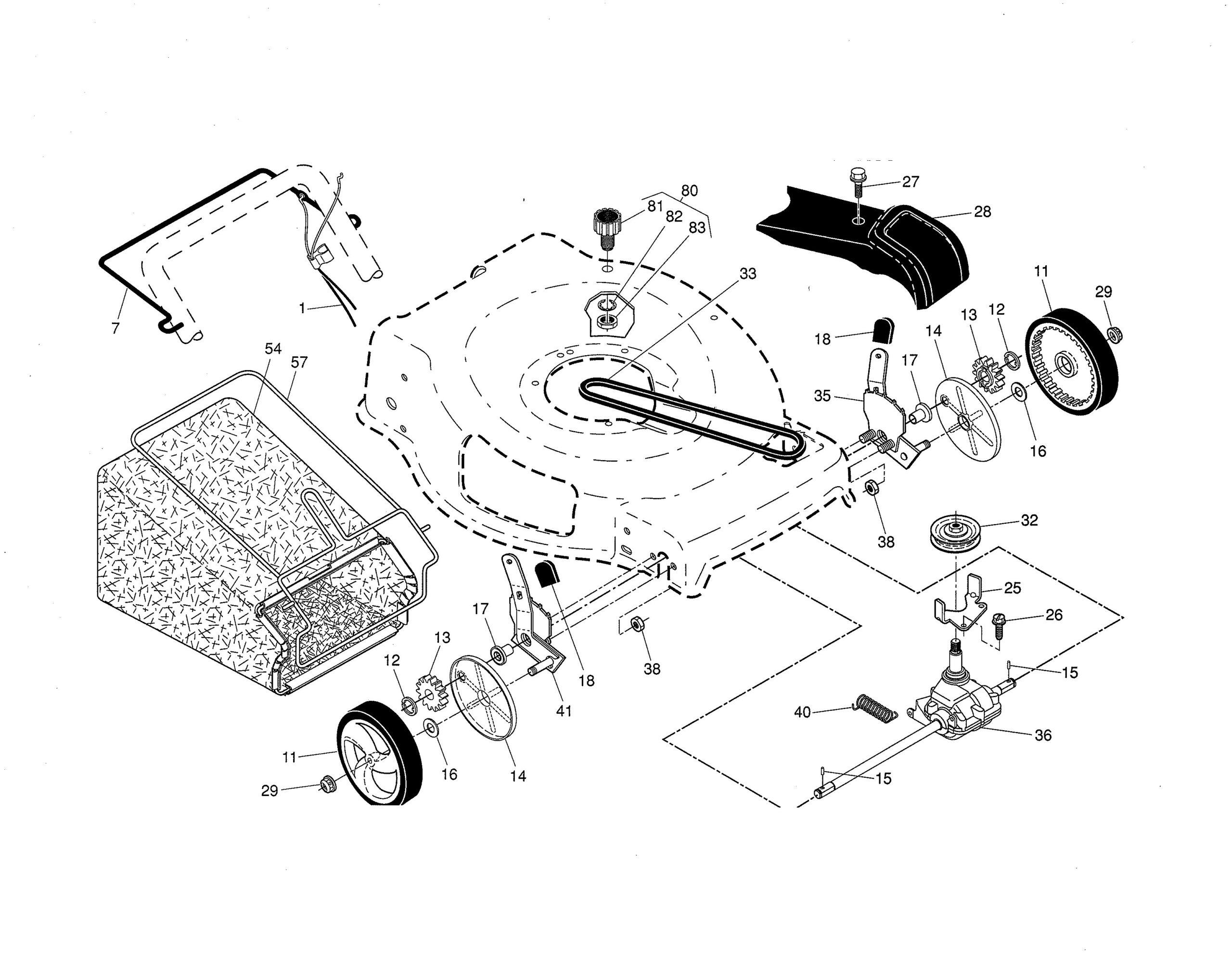 Craftsman Lawn Tractor Steering Diagram
