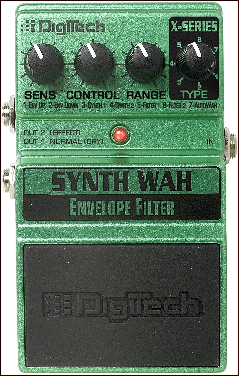 Digitech Xsw Synth Wah Envelope Filter Guitar Pedal