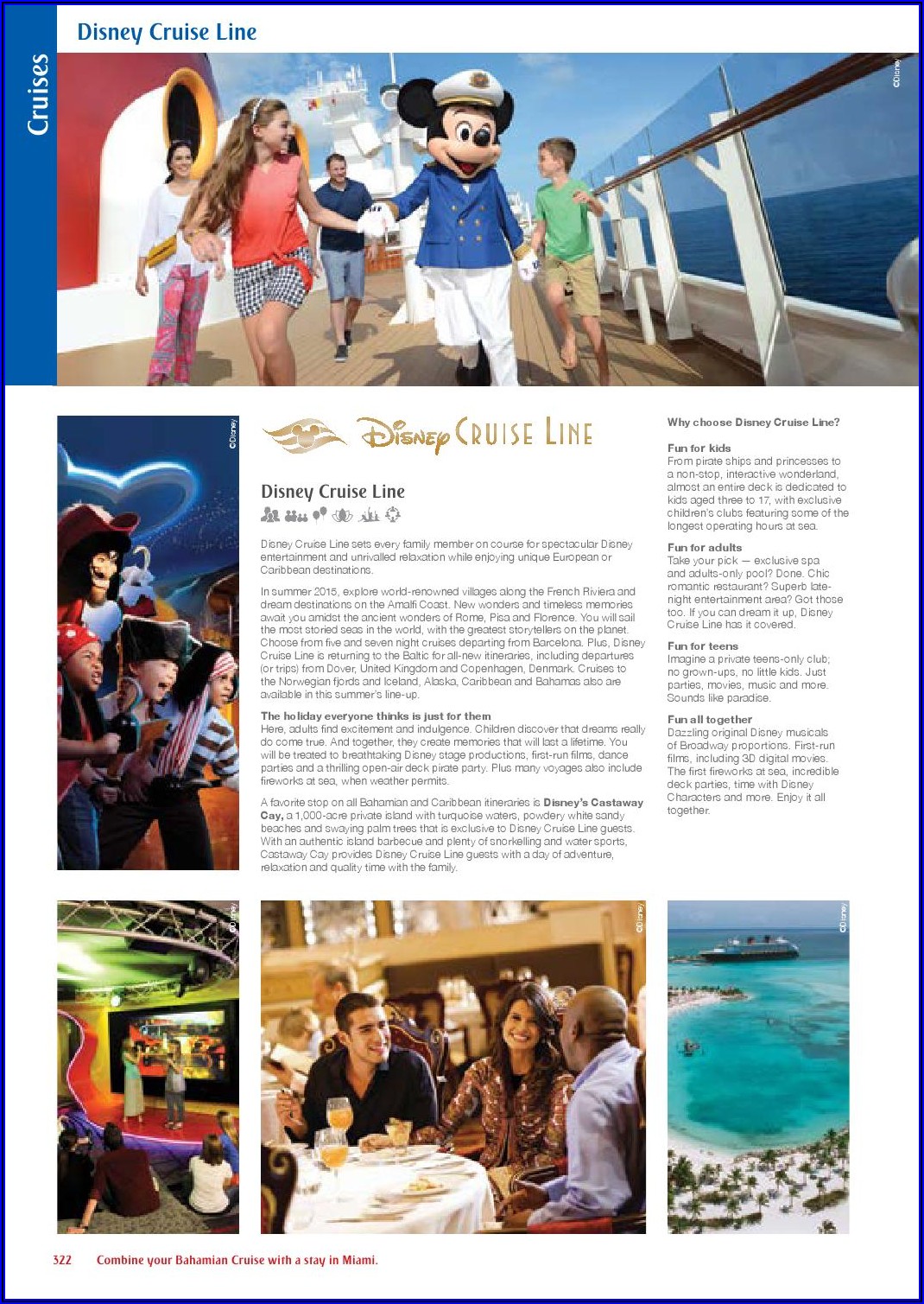Disney Cruise Line Brochure Order