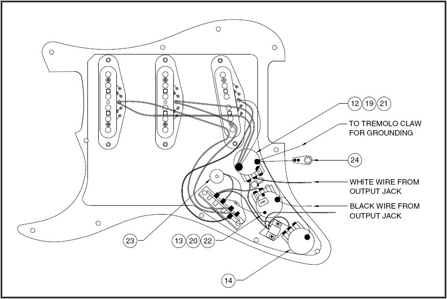 Fender Strat Hh Wiring Diagram