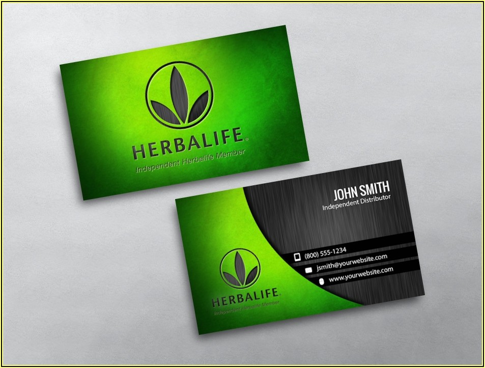 Herbalife Business Cards Vistaprint