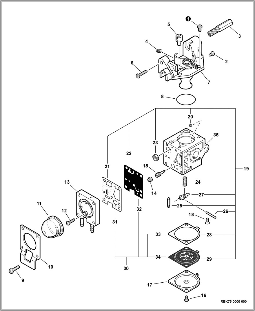 Husqvarna Lawn Mower Carburetor Linkage Diagram