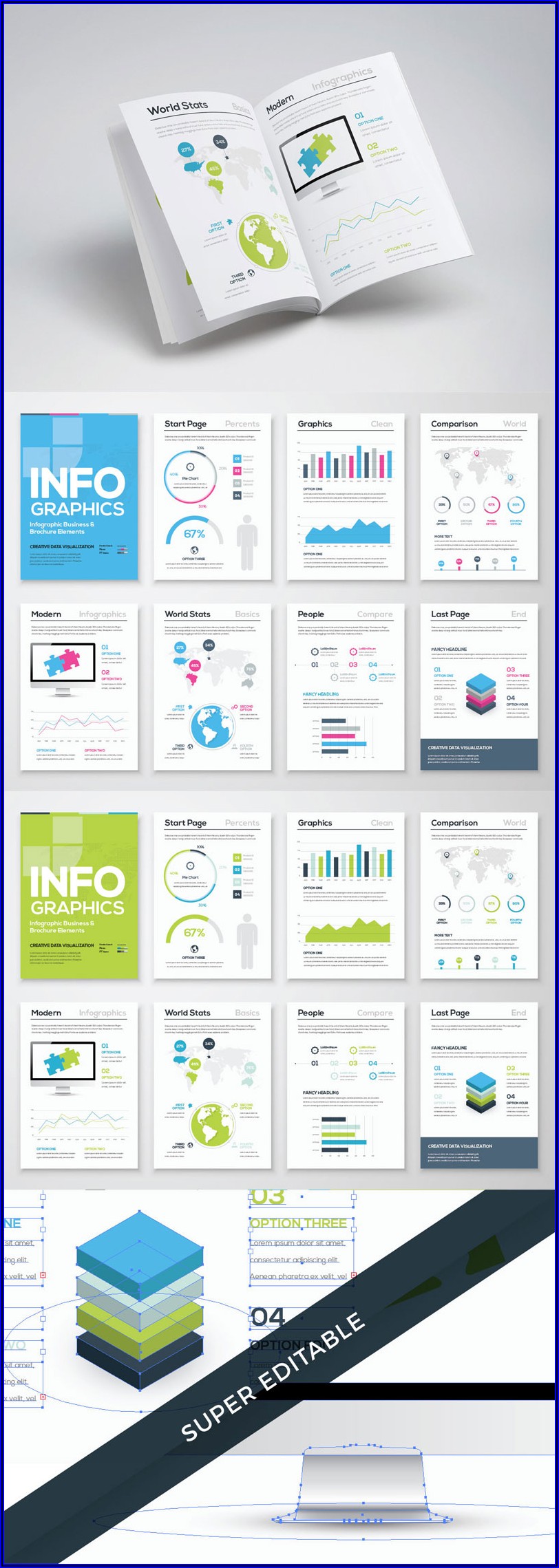 Infographic Brochure Template Free