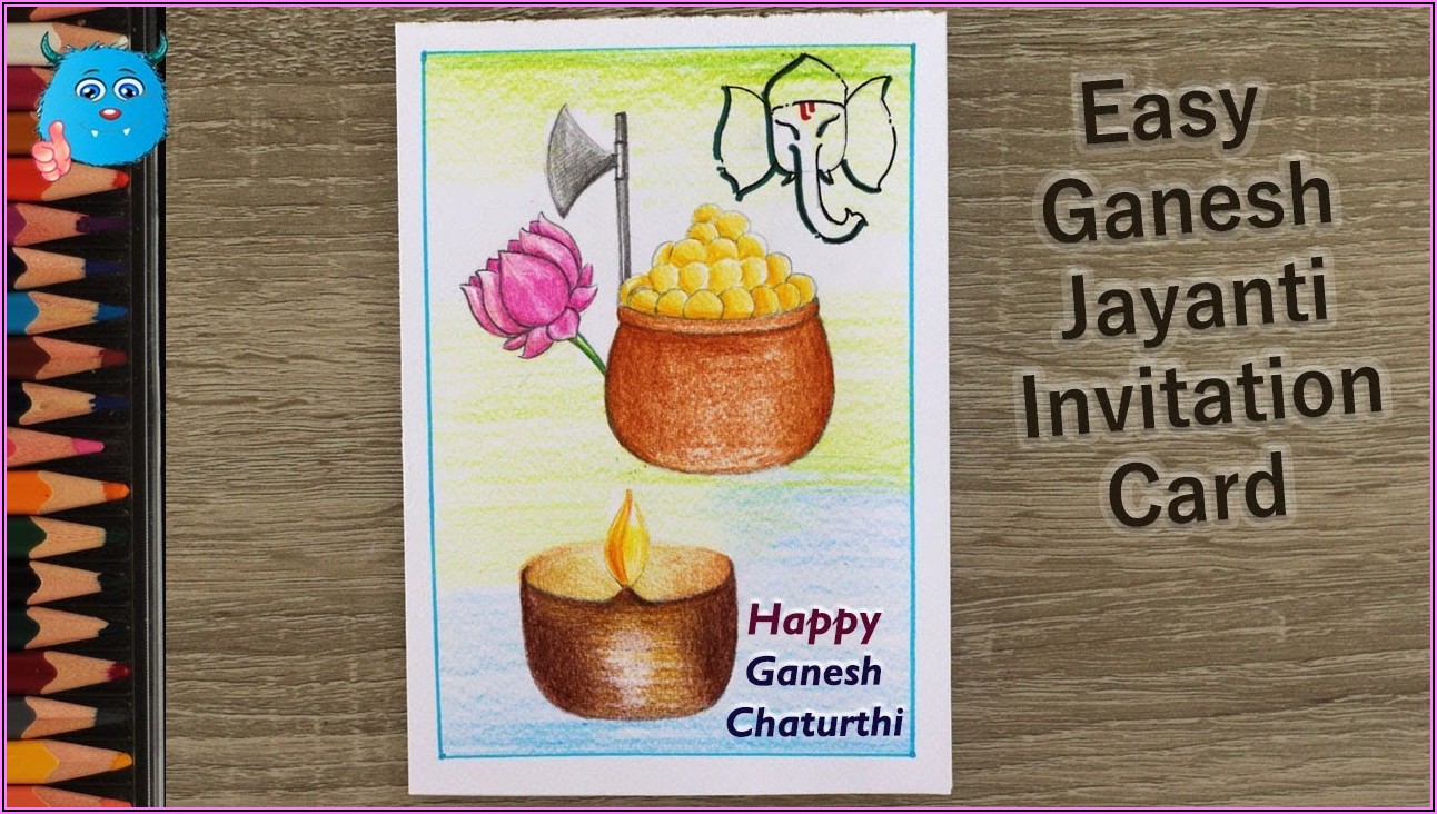Invitation Card Format For Ganesh Chaturthi