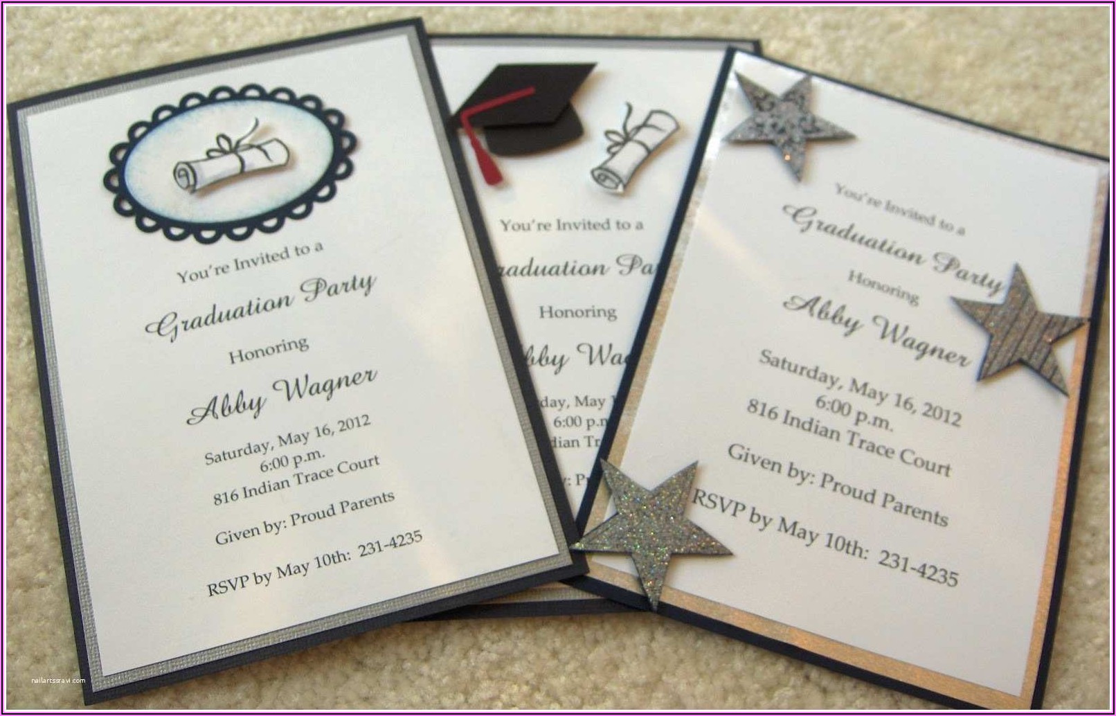 Invitation Card Graduation Party Formal