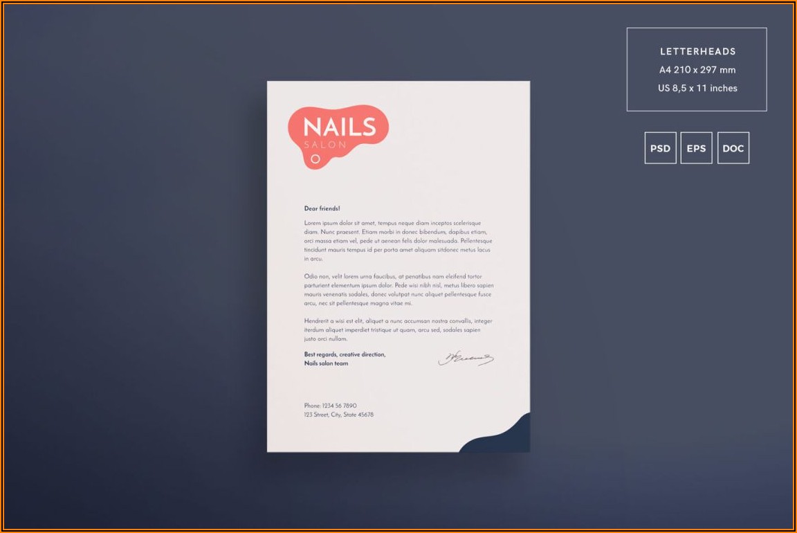 Letterhead And Envelope Mockup Psd Free Download