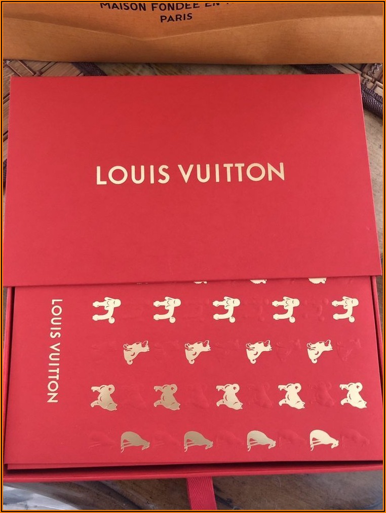 Louis Vuitton Red Envelope Bag