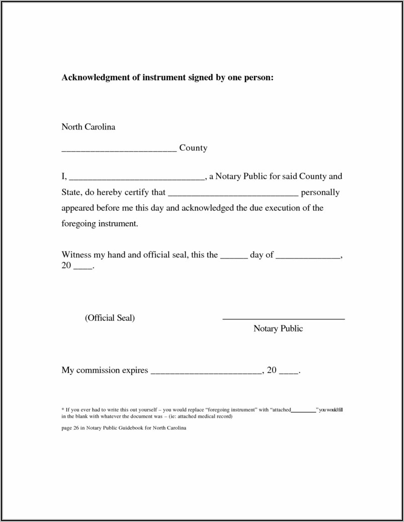 Notary Invoice Template Free