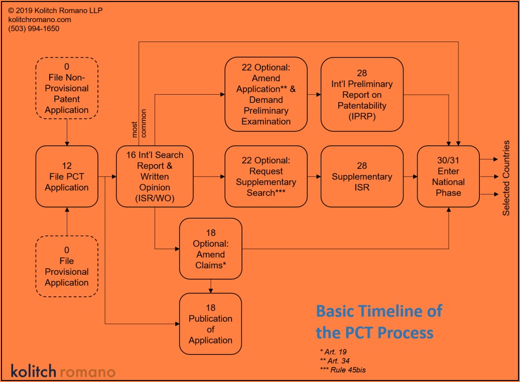 Pct National Phase Timeline