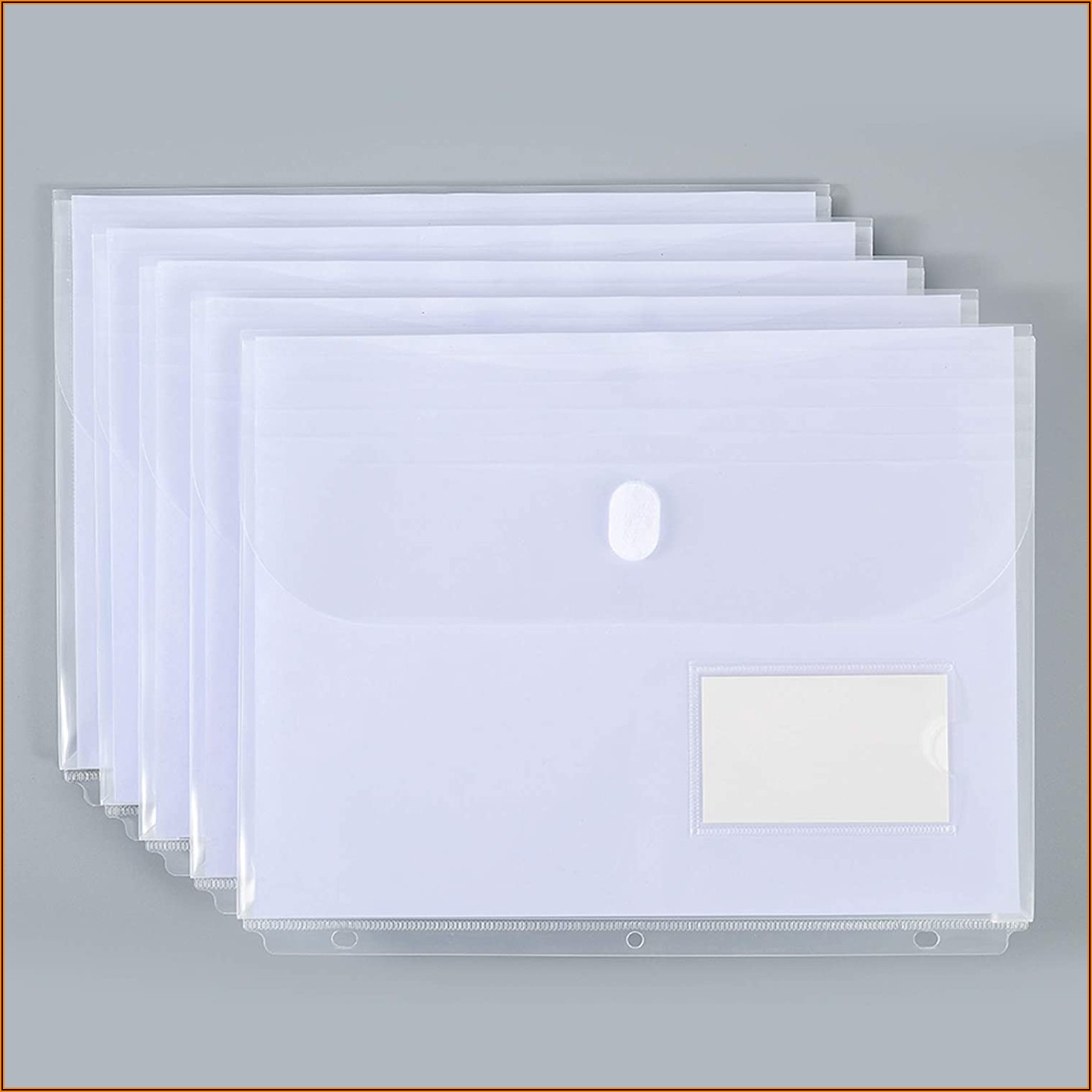Poly Envelope Pockets For Binders
