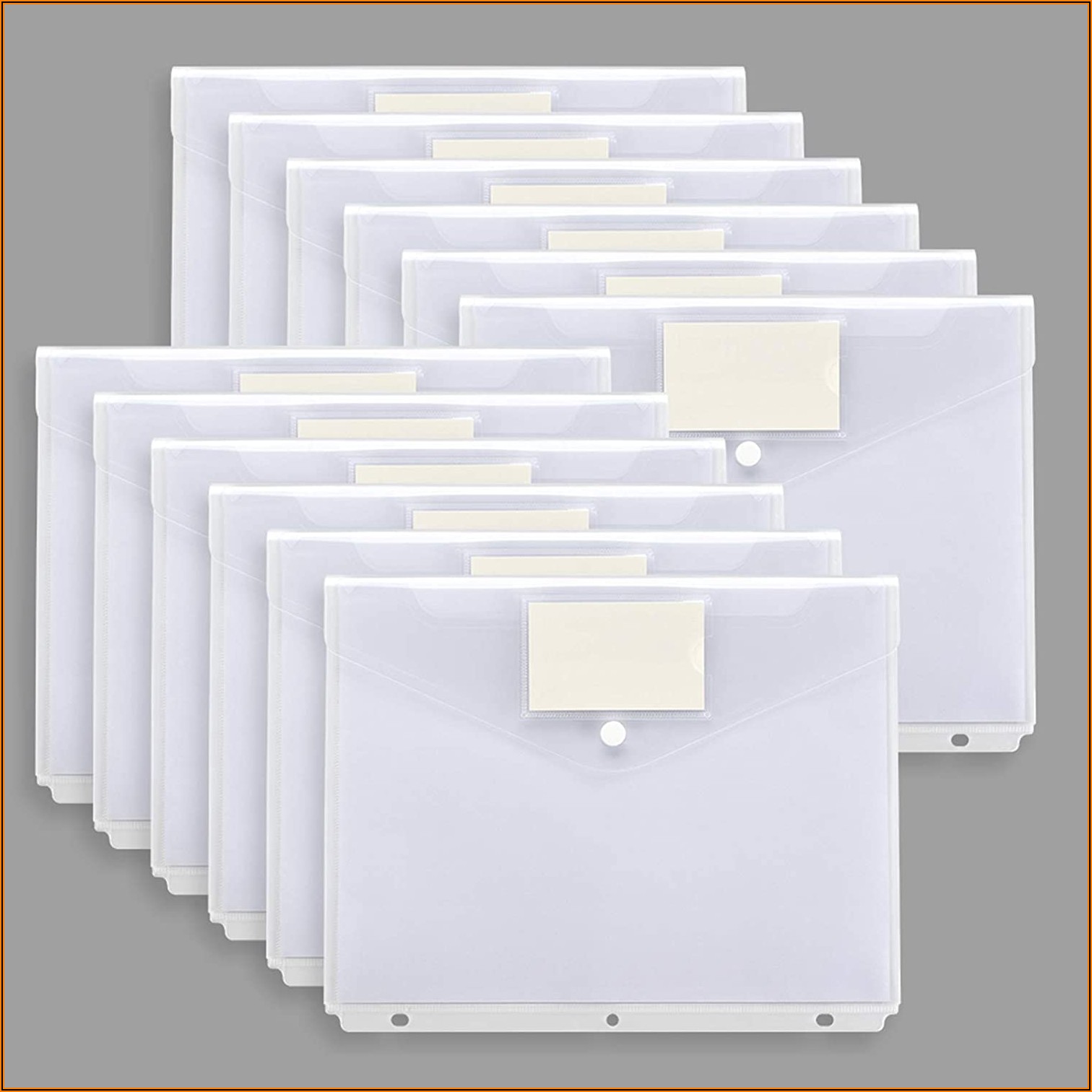 Poly Zip Envelopes For Binders