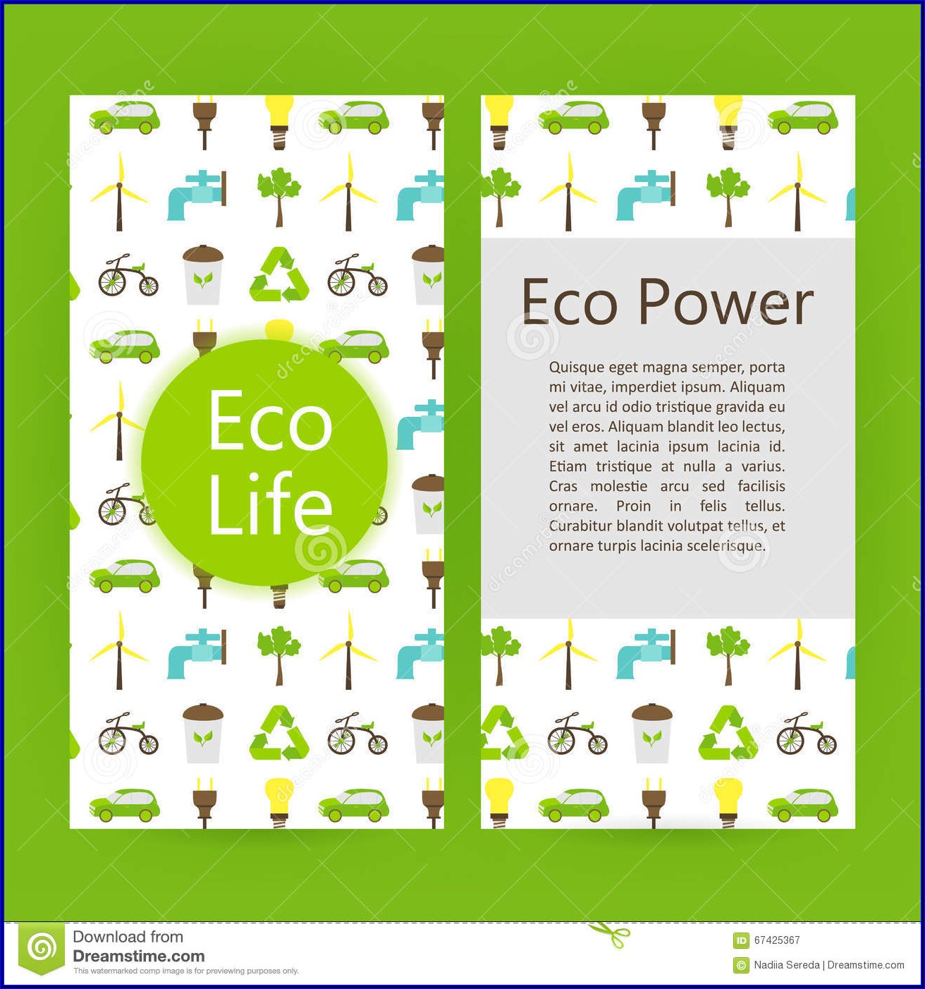 Renewable Energy Brochure Template