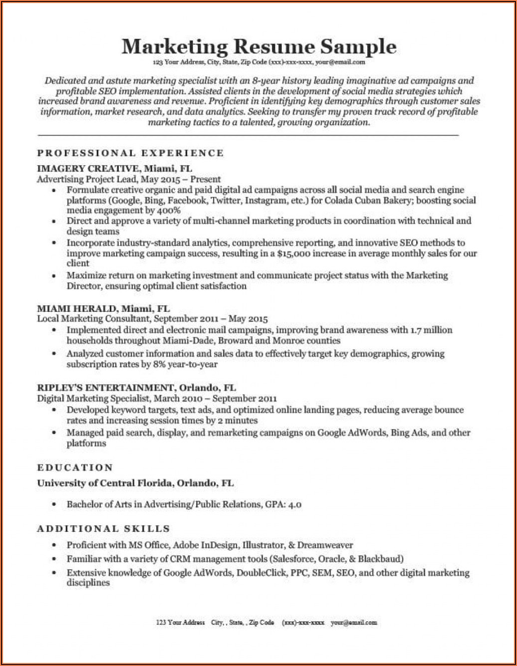Resume Title Examples For Any Job Effective 77 Interview Getting Resume Samplesjob Job