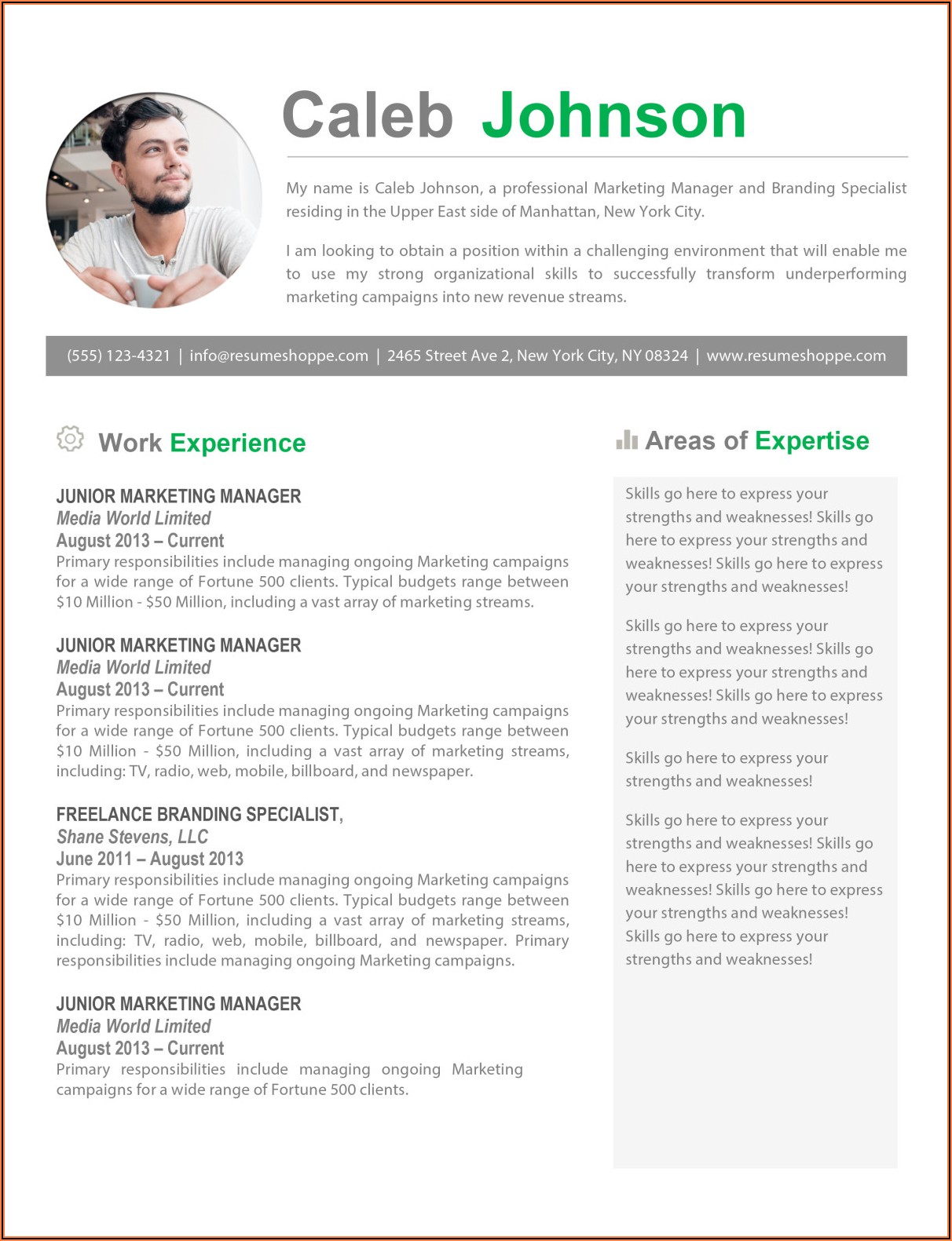 Resume Template For Apple Computer