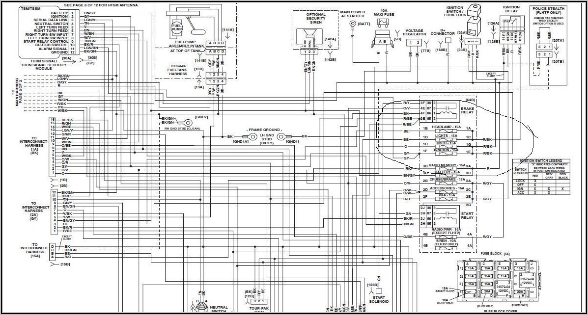 Schematic Free Harley Davidson Wiring Diagrams