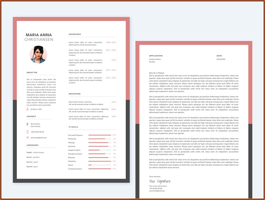 Template For Cover Letter For Resume Free