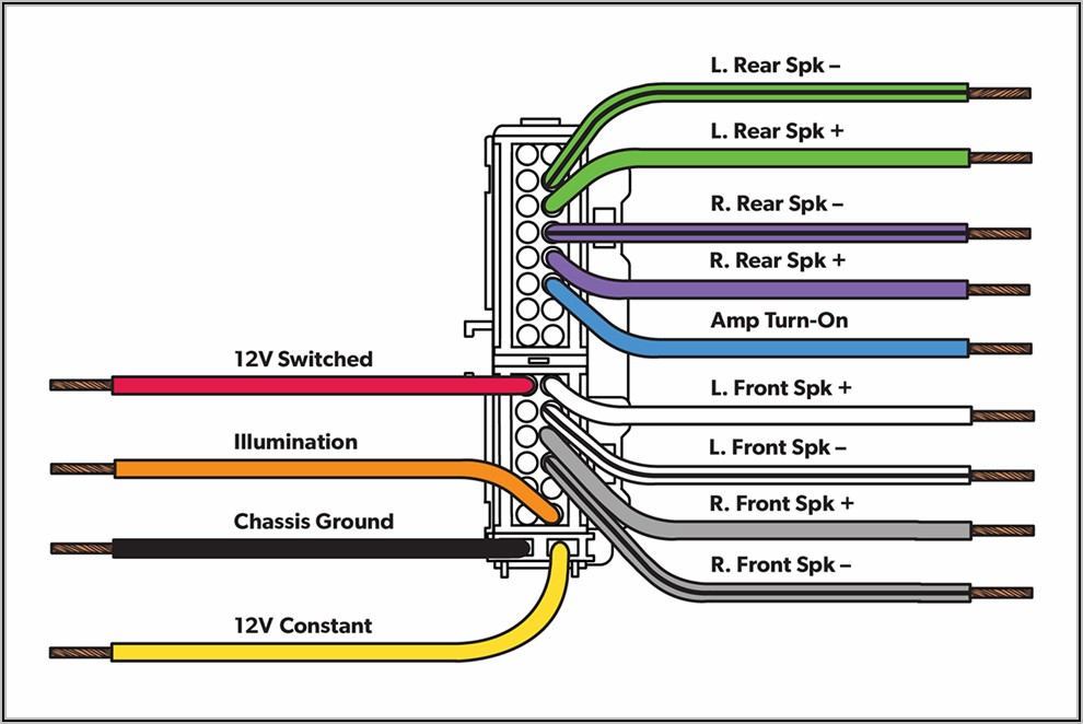 Toyota Original Car Audio Wiring Diagram
