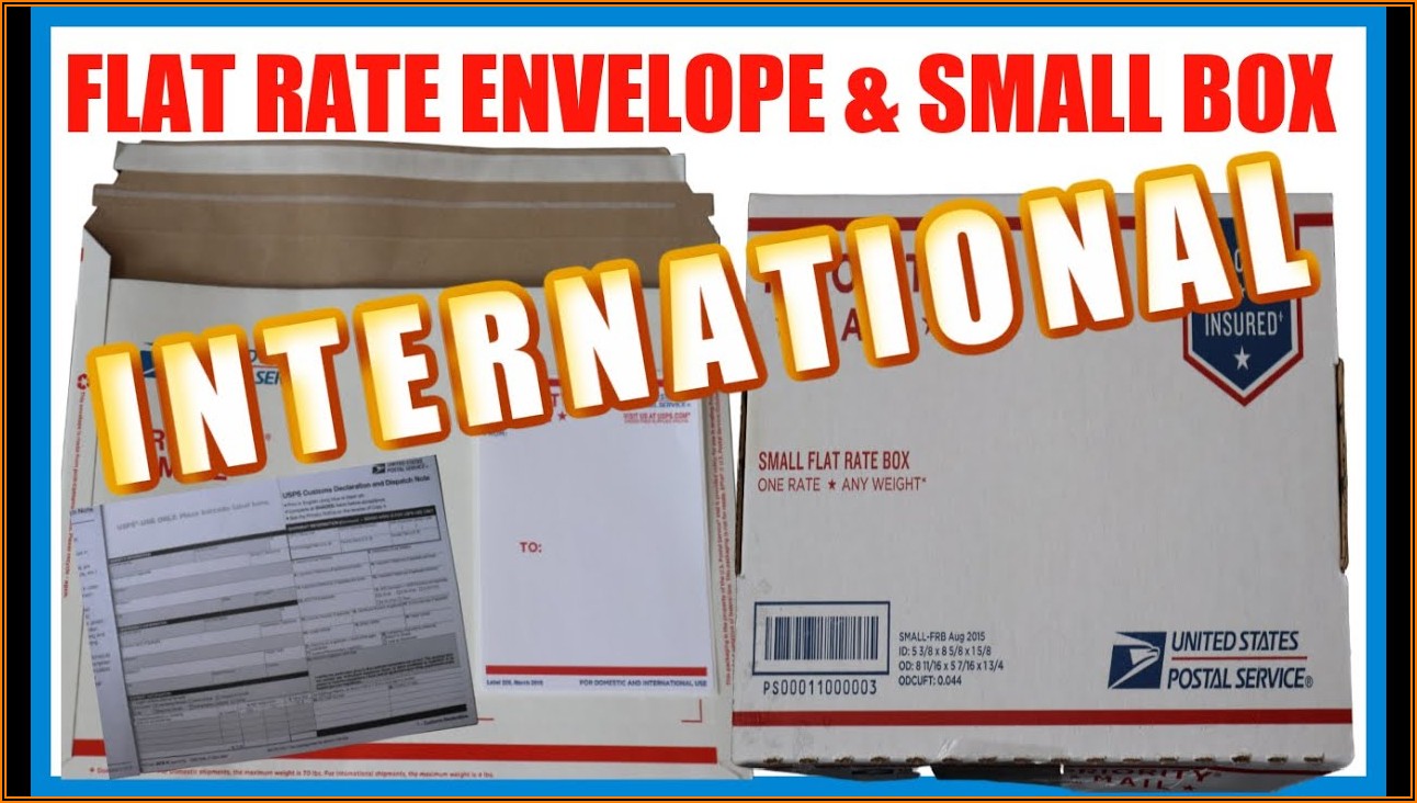 Usps First Class International Padded Envelope