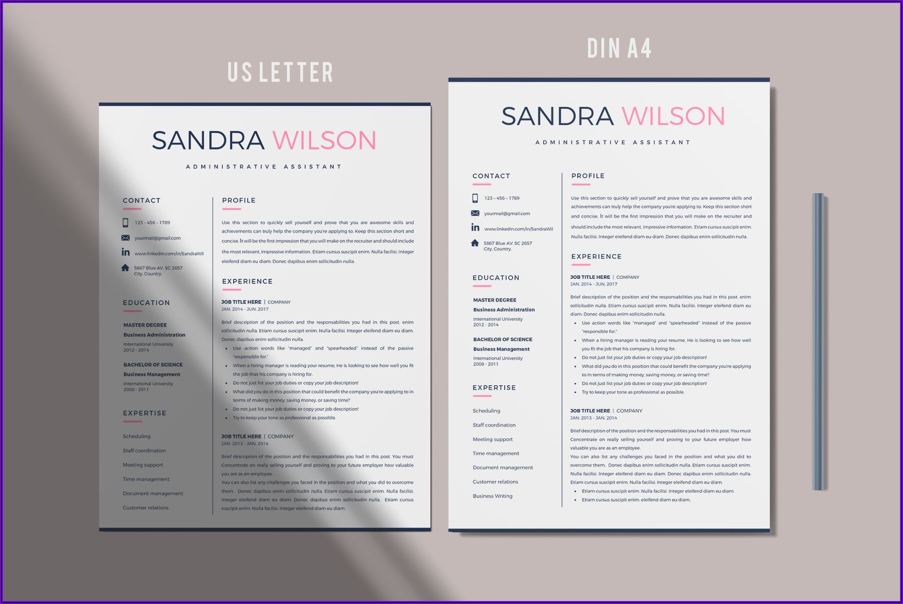Word For Mac Resume Templates