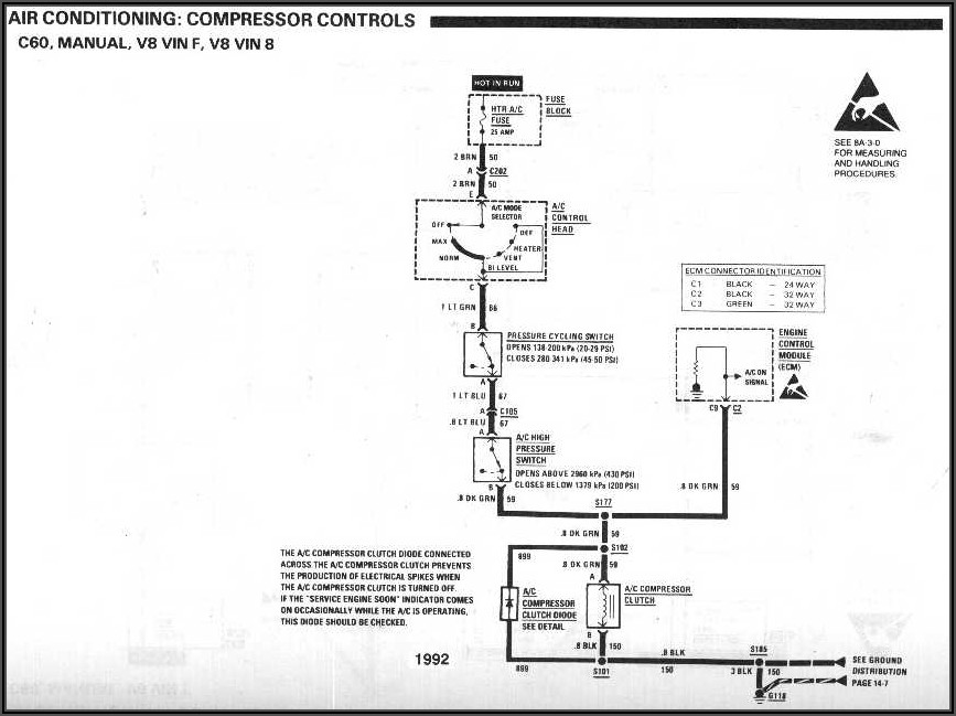 Auto Ac Compressor Wiring Diagram