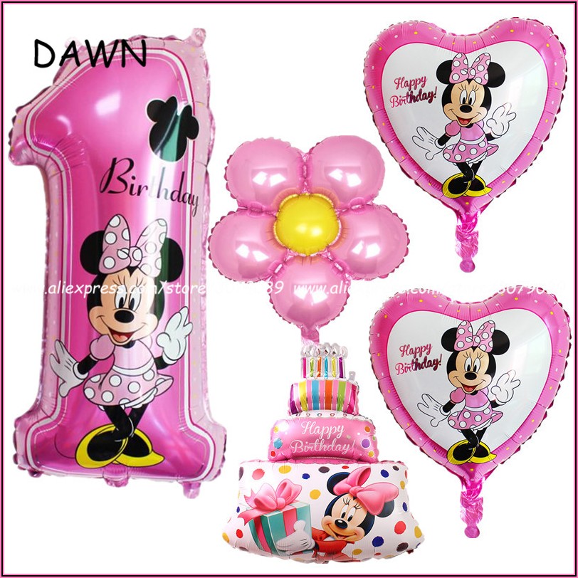 Baby Minnie Mouse 1st Birthday Party Supplies