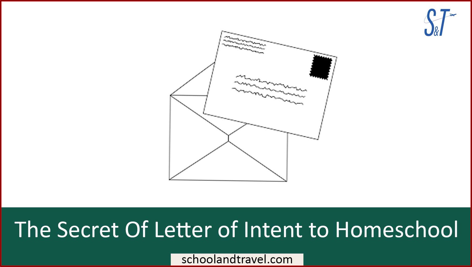 Letter Of Intent To Homeschool Mn