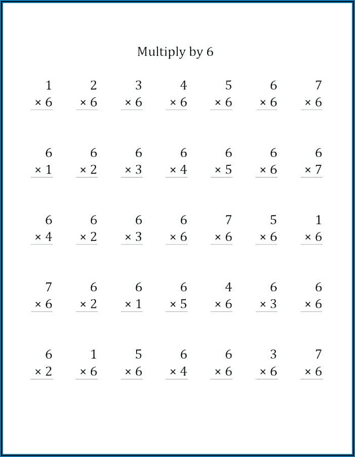 Multiplication And Division Facts 3 Times Table Worksheets