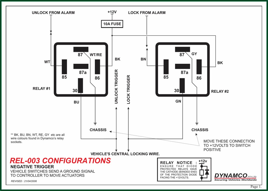 Relay Circuit Diagram 12v Pdf