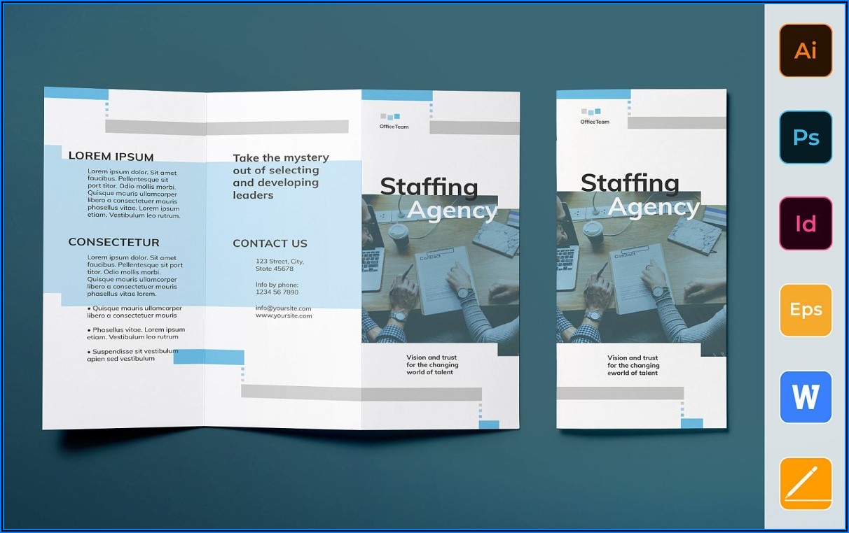 Staffing Agency Brochure Template