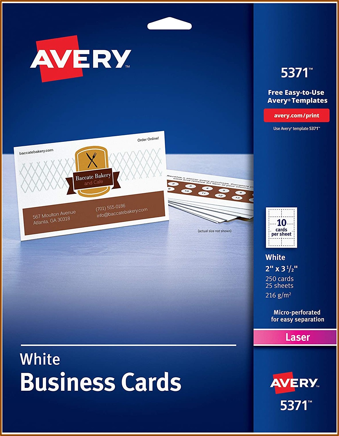 Avery Cardstock Business Cards