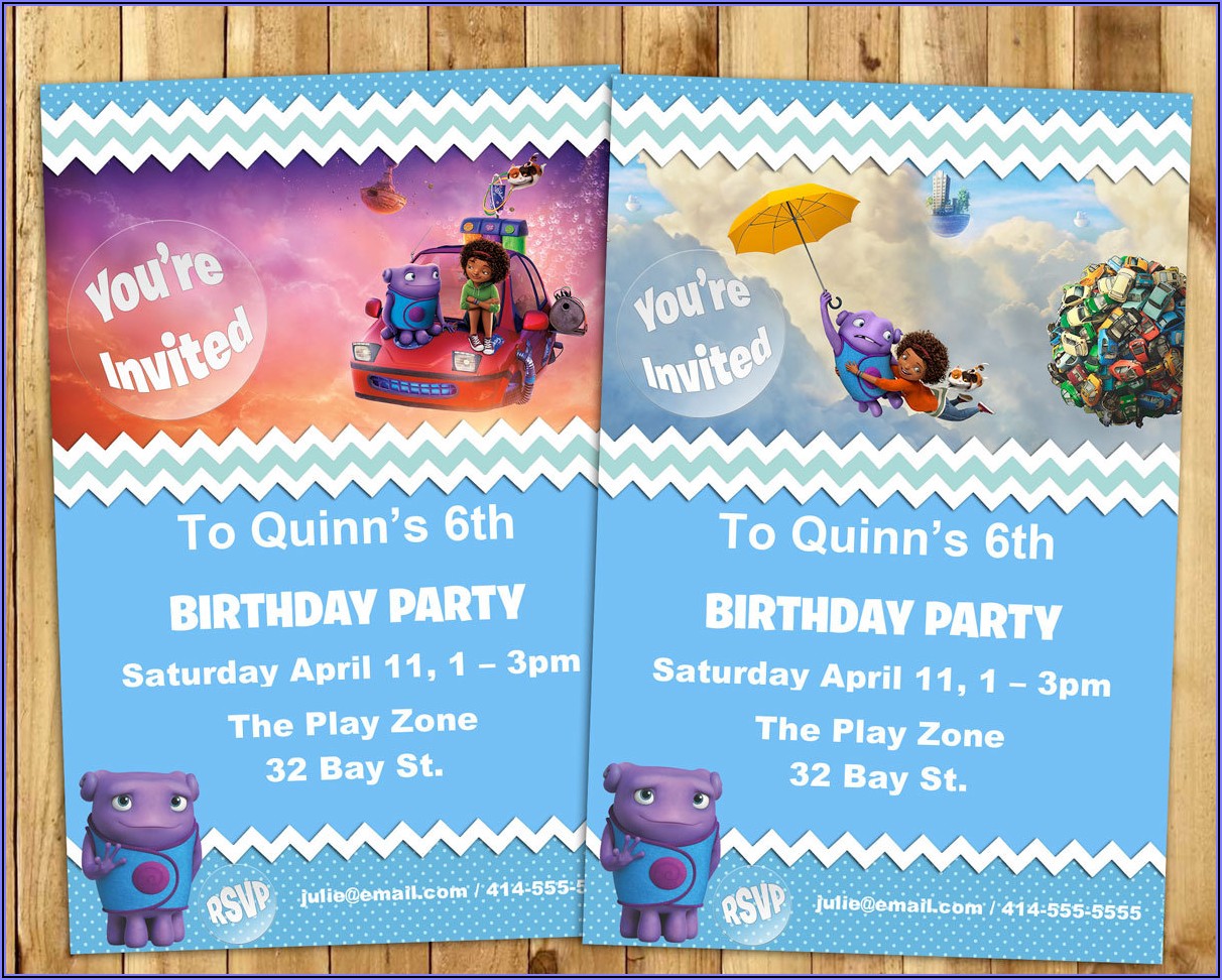 Birthday Invitations You Can Print At Home