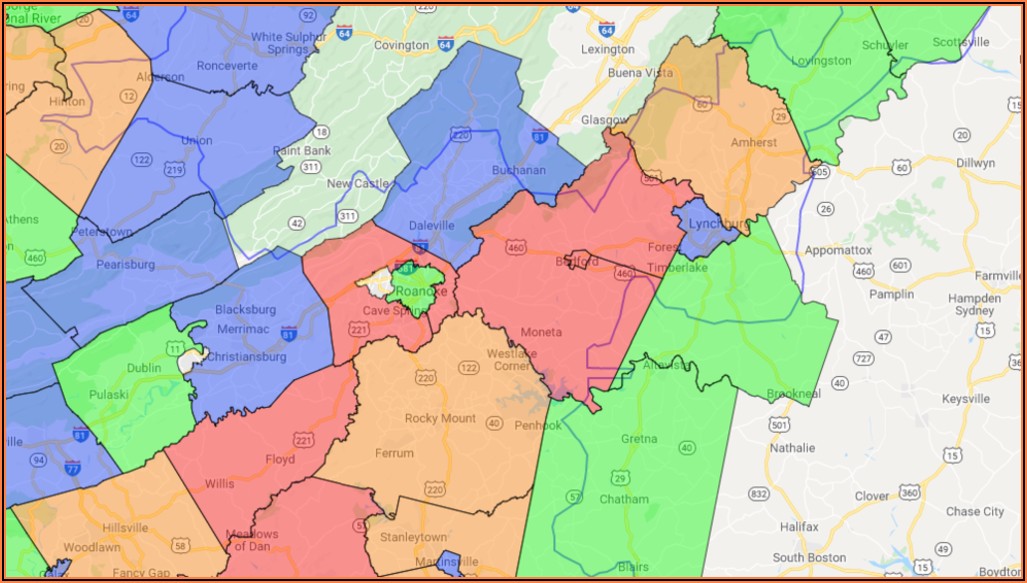 Central Virginia Power Outage Map