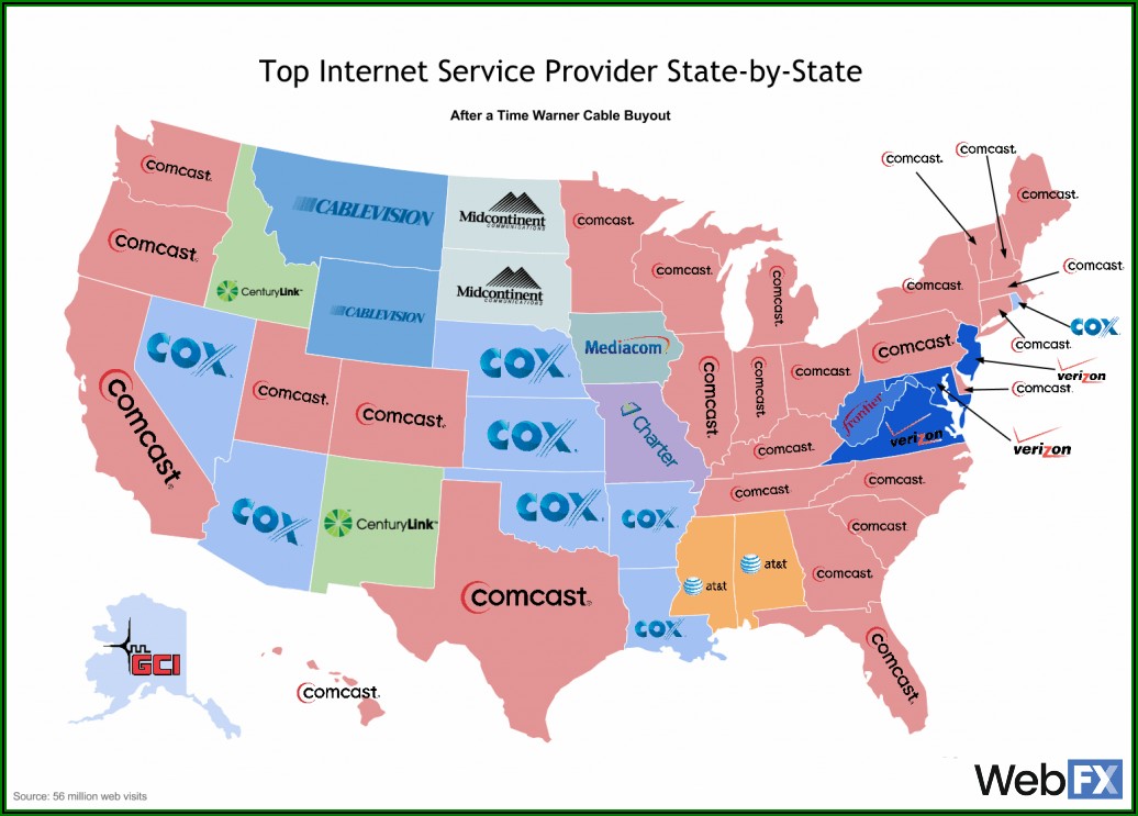 Comcast Wifi Service Map