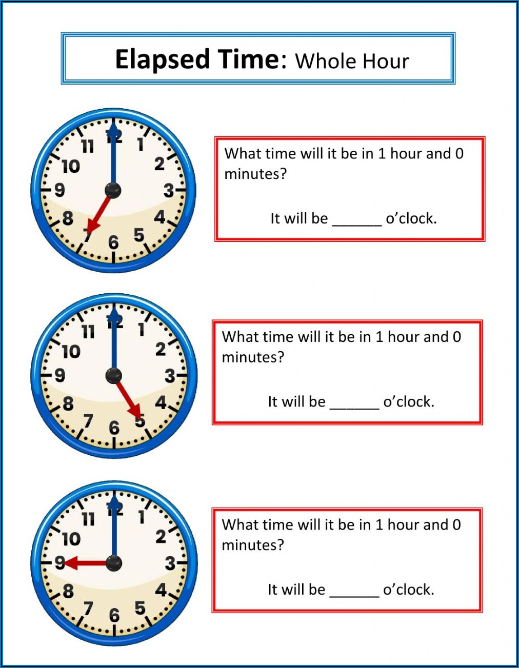 Elapsed Time Number Line Worksheet Answers