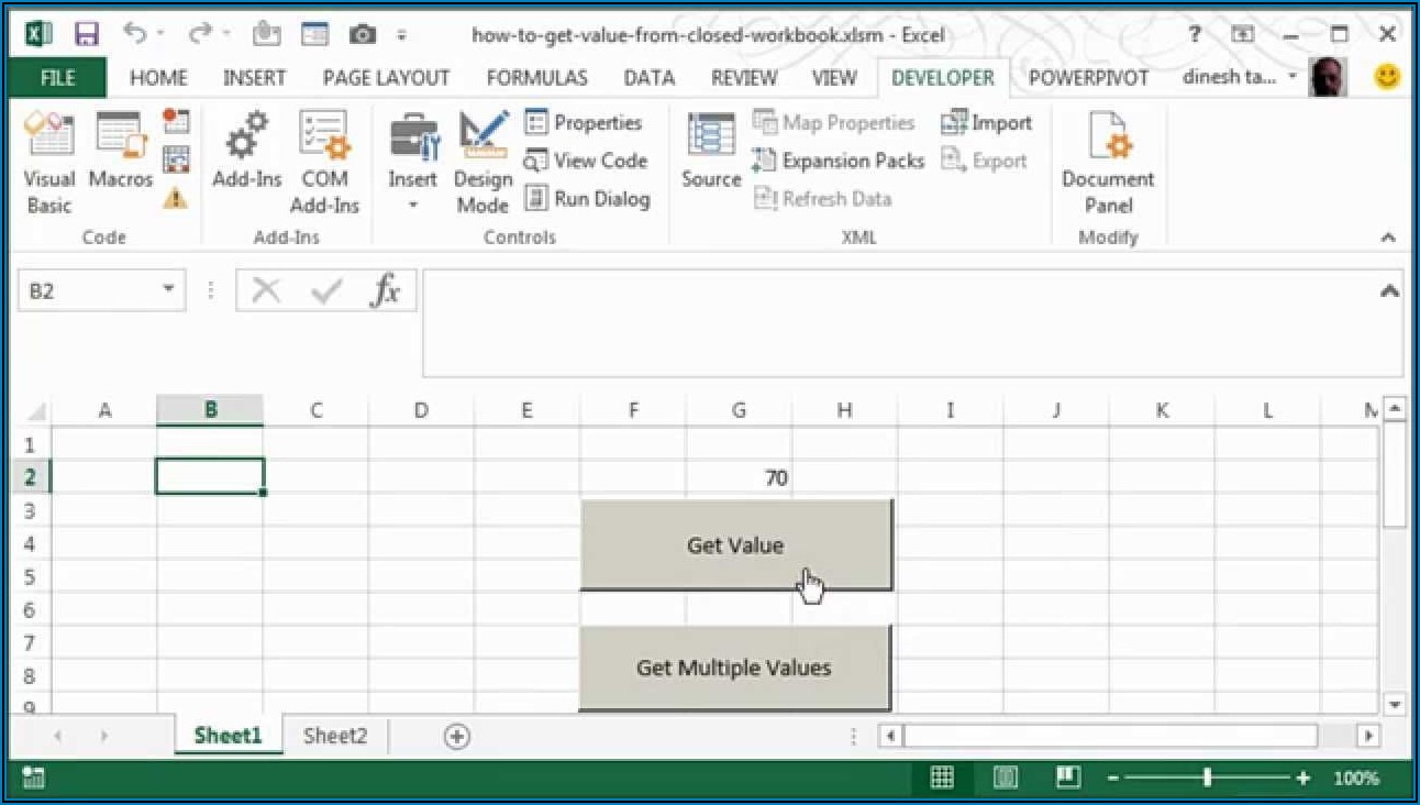 Excel Vba Refresh Workbook Without Opening