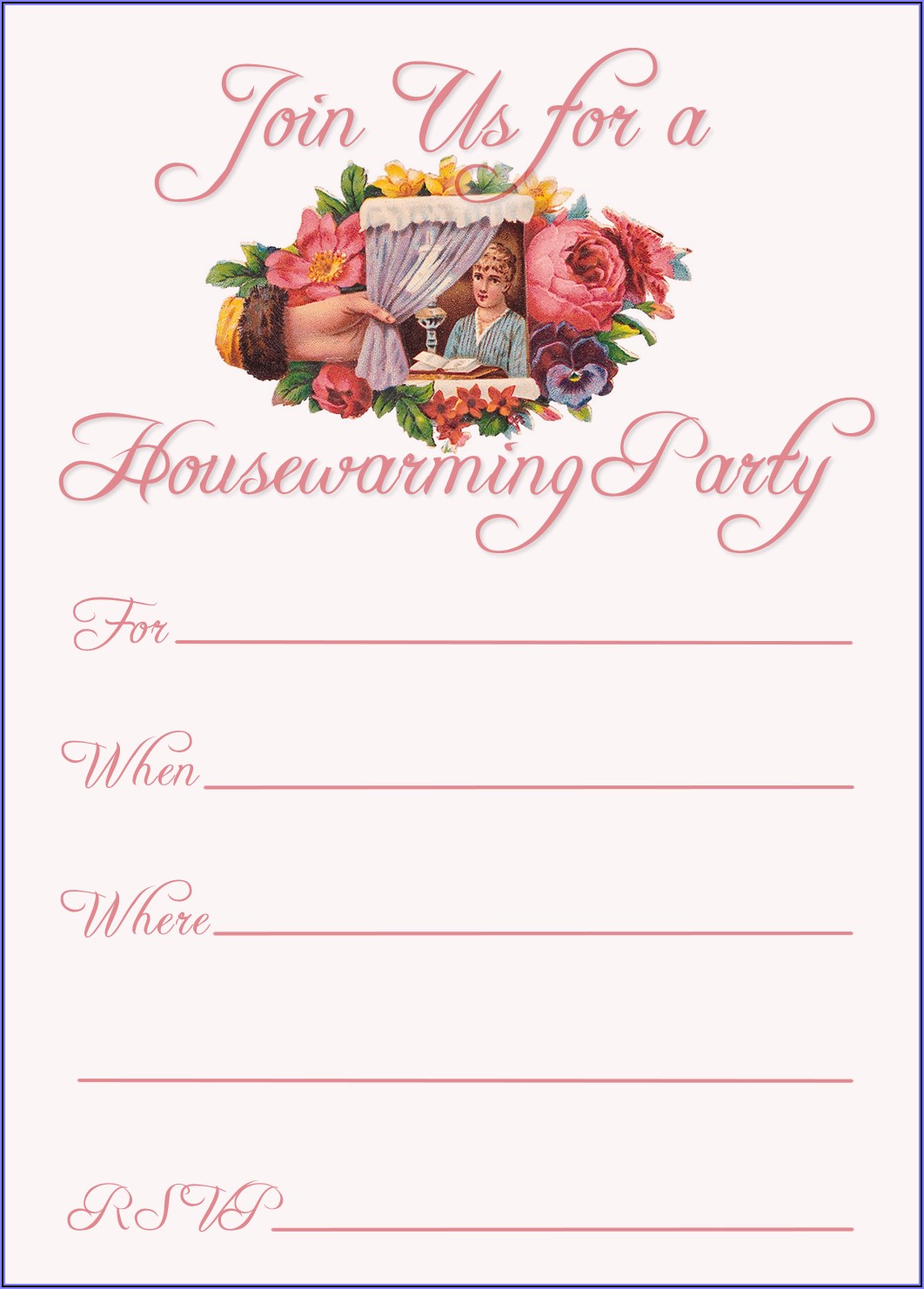 Free Printable Housewarming Invitations Cards