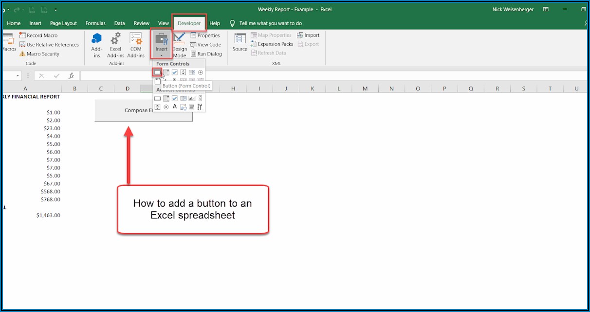How To Email Excel Spreadsheets