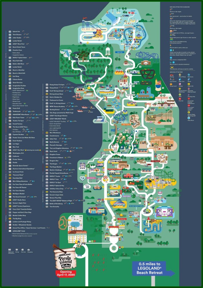 Legoland Florida Map Images