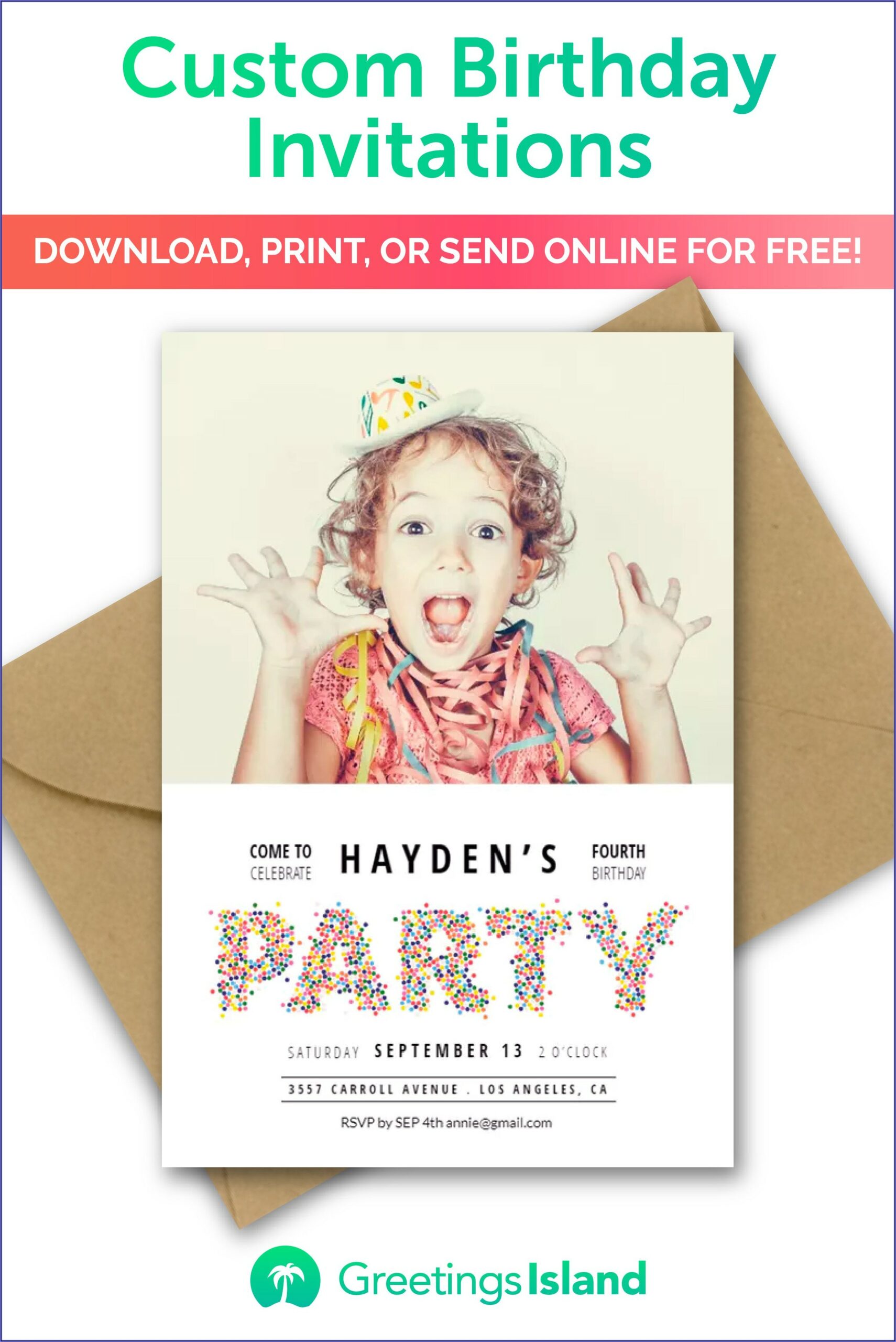 Print Birthday Invitations Free