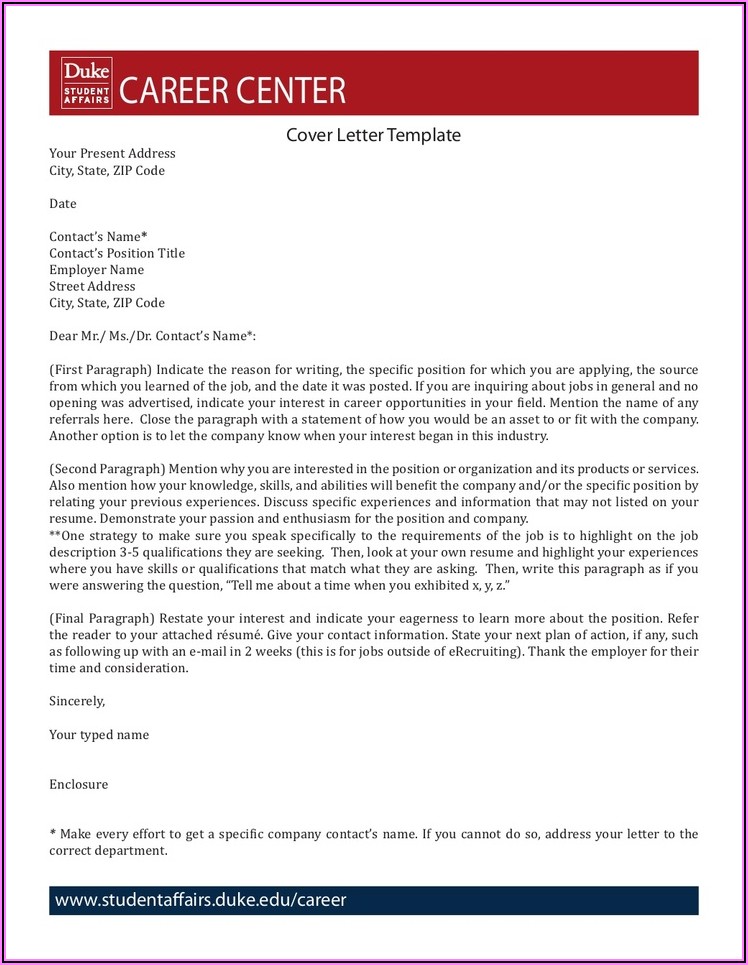 School Counselor Job Cover Letter