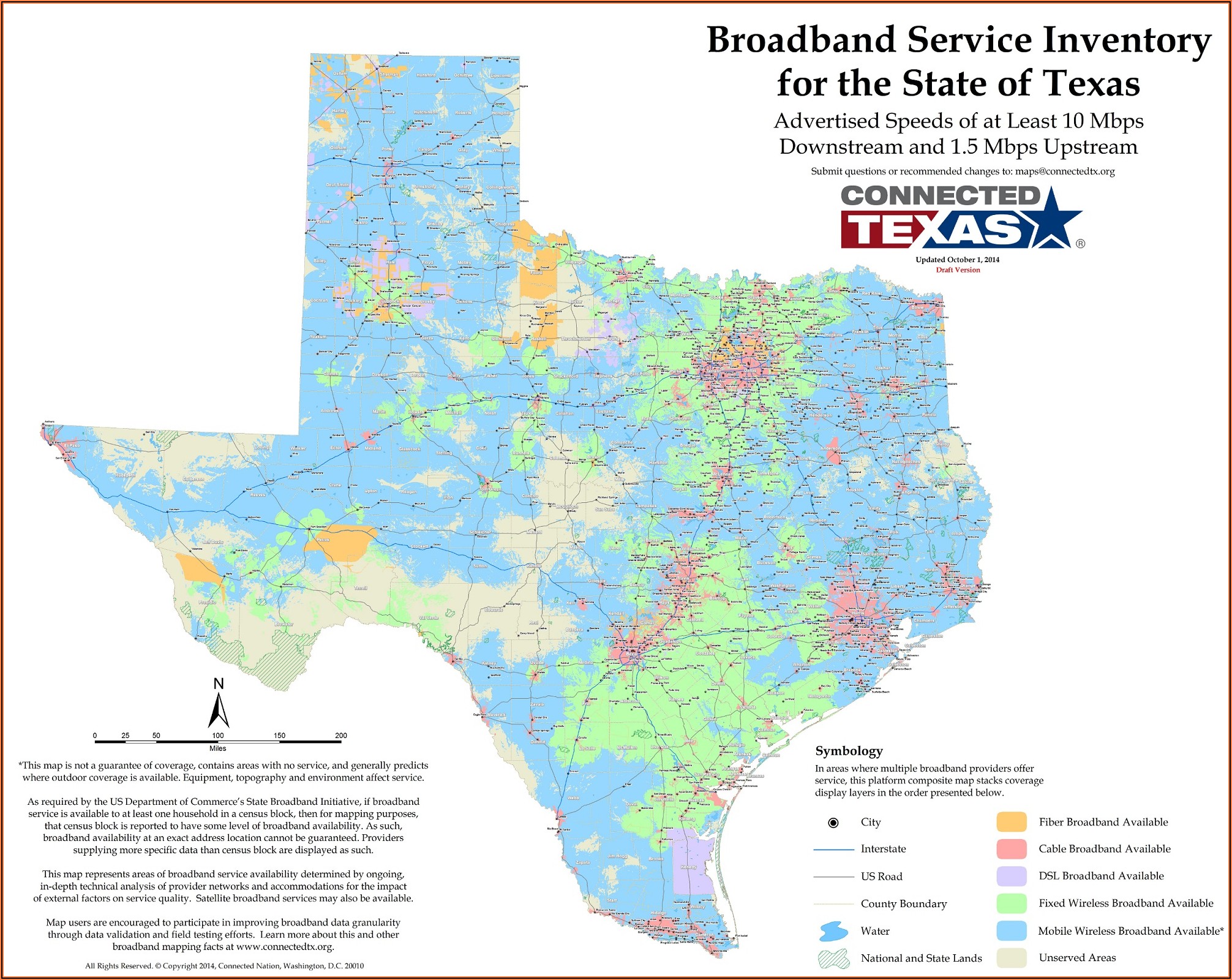 Verizon Fios Availability Map Texas