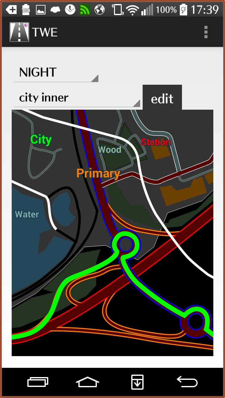 Waze Map Editor Colors