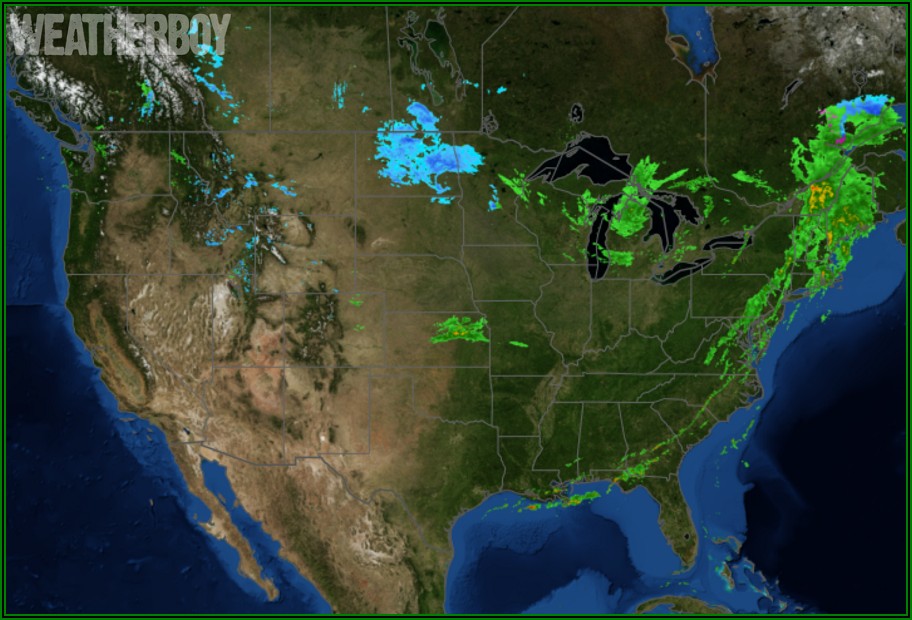 Weather Forecast Map Usa Today