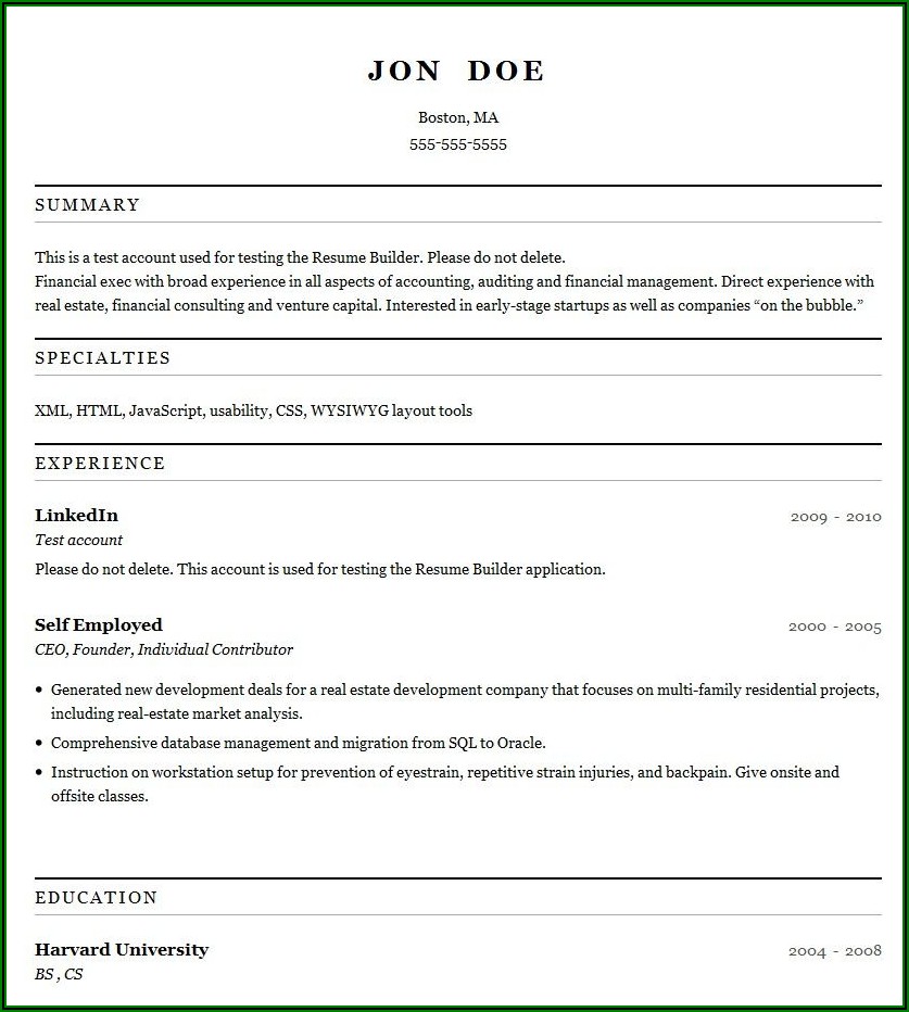100 Free Printable Resume Templates